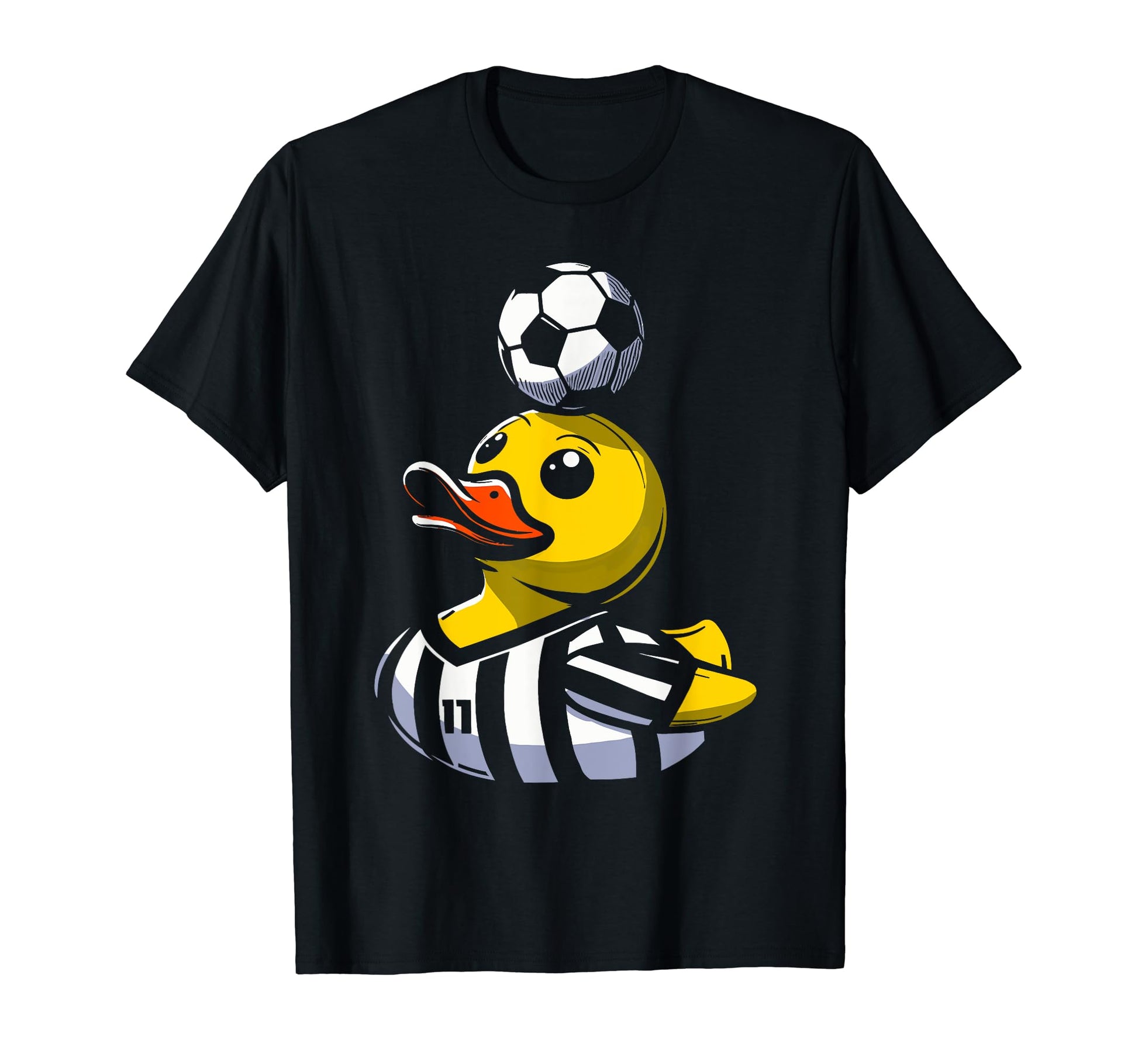 Soccer Rubber Ducky Soccer Duckling T-Shirt - Aesthetic Graphic Men Women - T-Shirt, Sweatshirt, Hoodie
