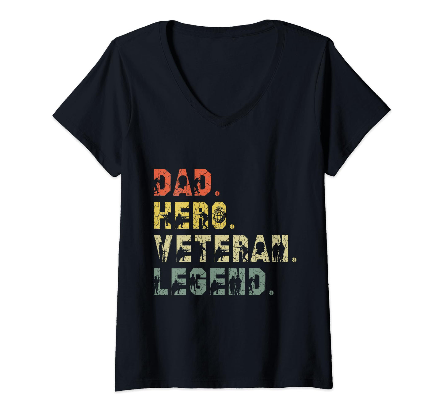 Veteran Dad Gifts Veteran Dad Birthday T-Shirt - Trendy Graphic for Adults - T-Shirt, Sweatshirt, Hoodie