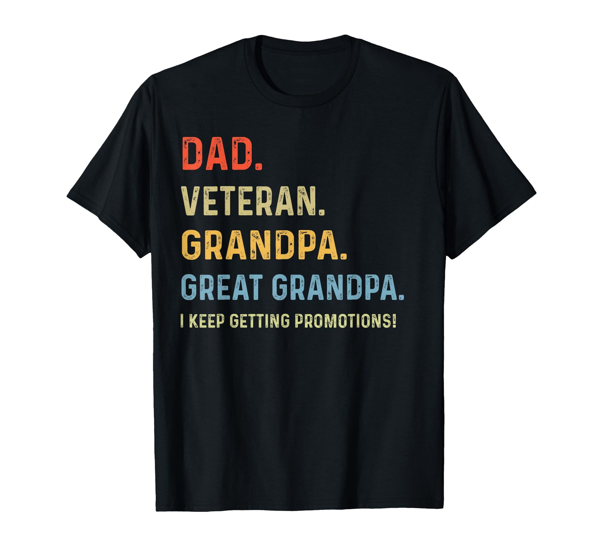 Fathers Day Dad Veteran Funny T-Shirt - Fun Novelty Design for Adults - T-Shirt, Sweatshirt, Hoodie