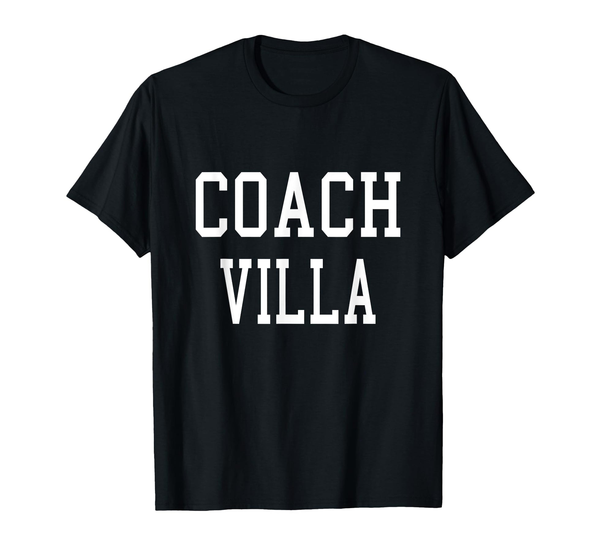 Coach Villa Custom Football Soccer T-Shirt - Novelty Apparel Men Women - T-Shirt, Sweatshirt, Hoodie