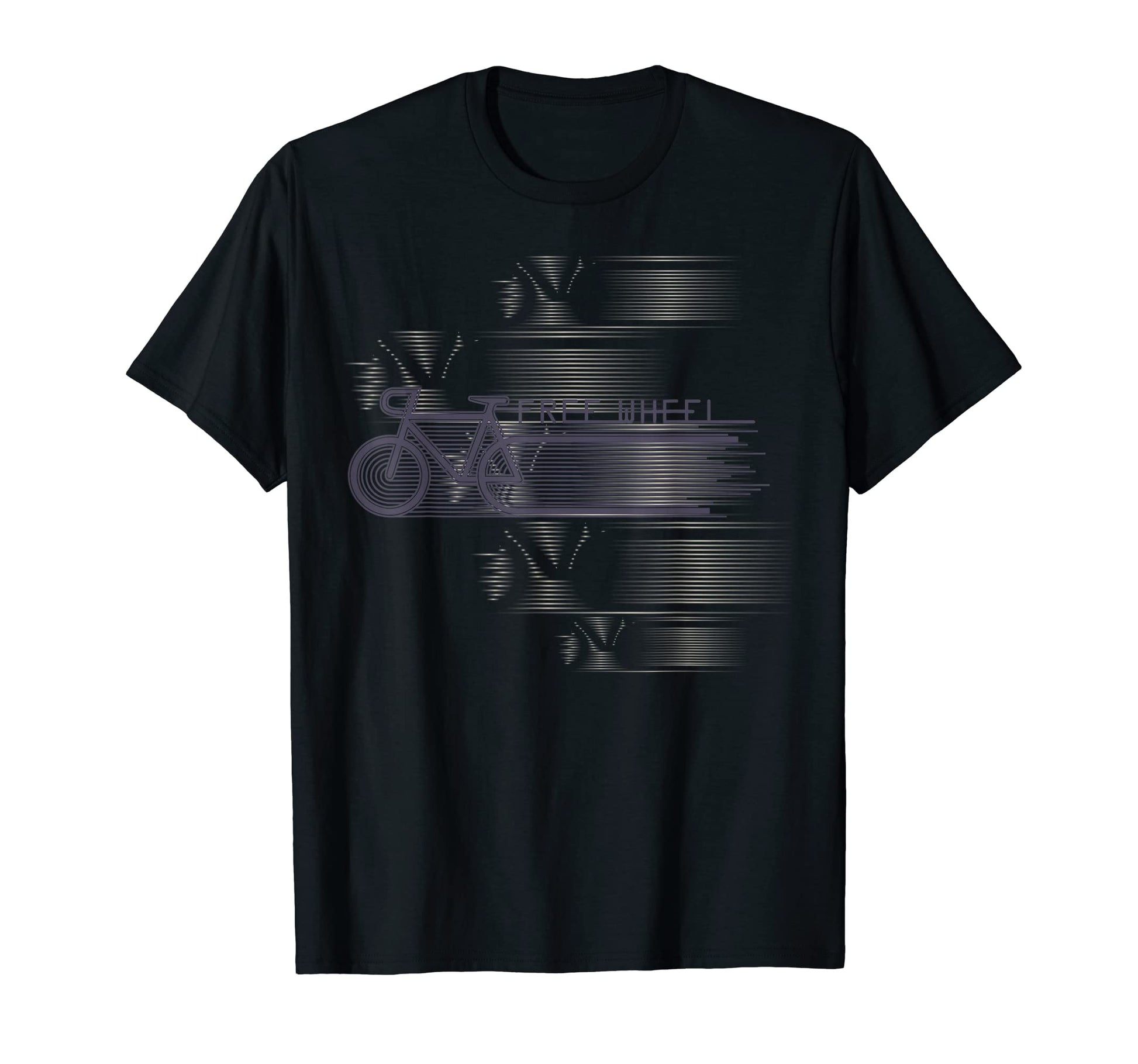 Bicycle Rider Cyclist Free Wheel T-Shirt - Aesthetic Graphic for Adults - T-Shirt, Sweatshirt, Hoodie