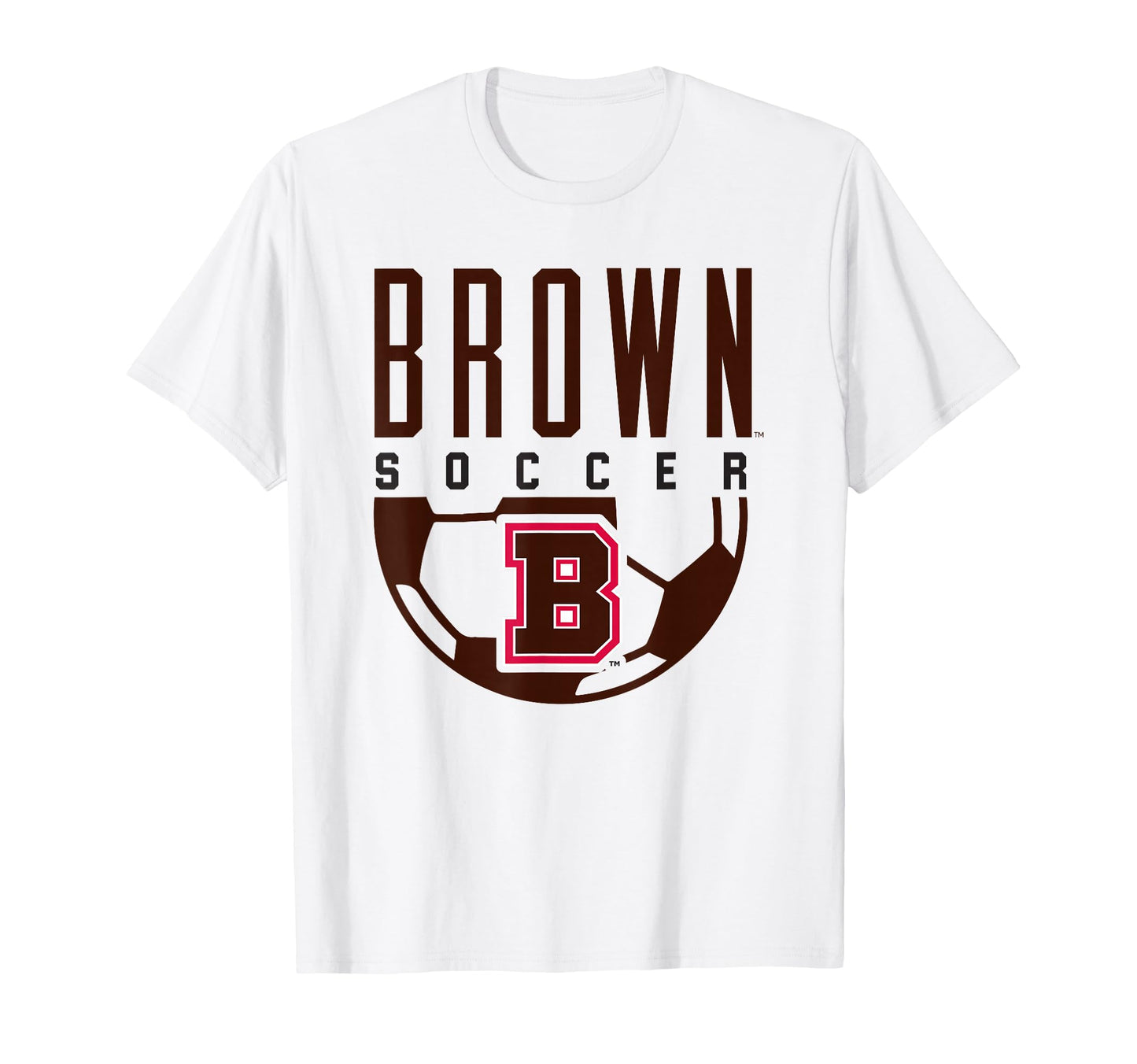 Brown University Bears Soccer Arch T-Shirt - Novelty Apparel for Adults - T-Shirt, Sweatshirt, Hoodie