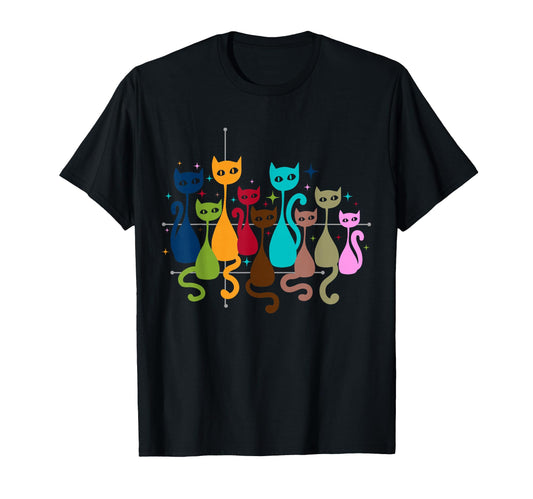 Art Kitten Lover Artwork Cat T-Shirt - Minimalist Print for Adults - T-Shirt, Sweatshirt, Hoodie