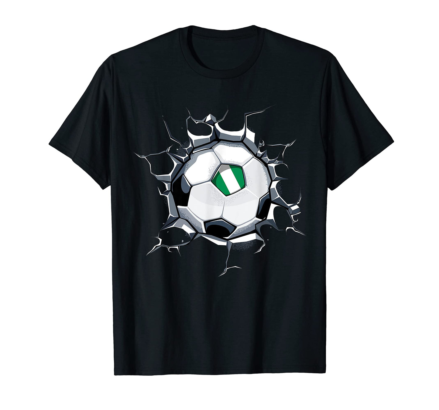 Nigeria Soccer Fans Jersey Nigerian T-Shirt - Unique Graphic Men Women - T-Shirt, Sweatshirt, Hoodie