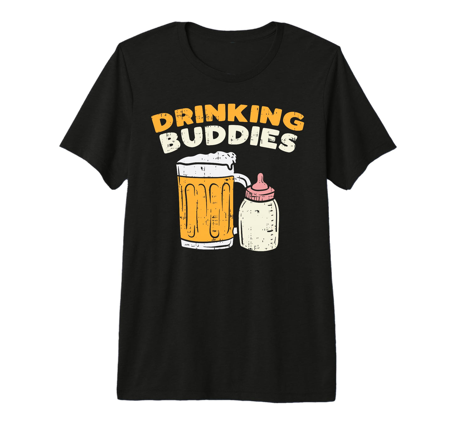 Drinkin Buddies Bottle Son And T-Shirt - Casual Everyday Wear Men Women - T-Shirt, Sweatshirt, Hoodie