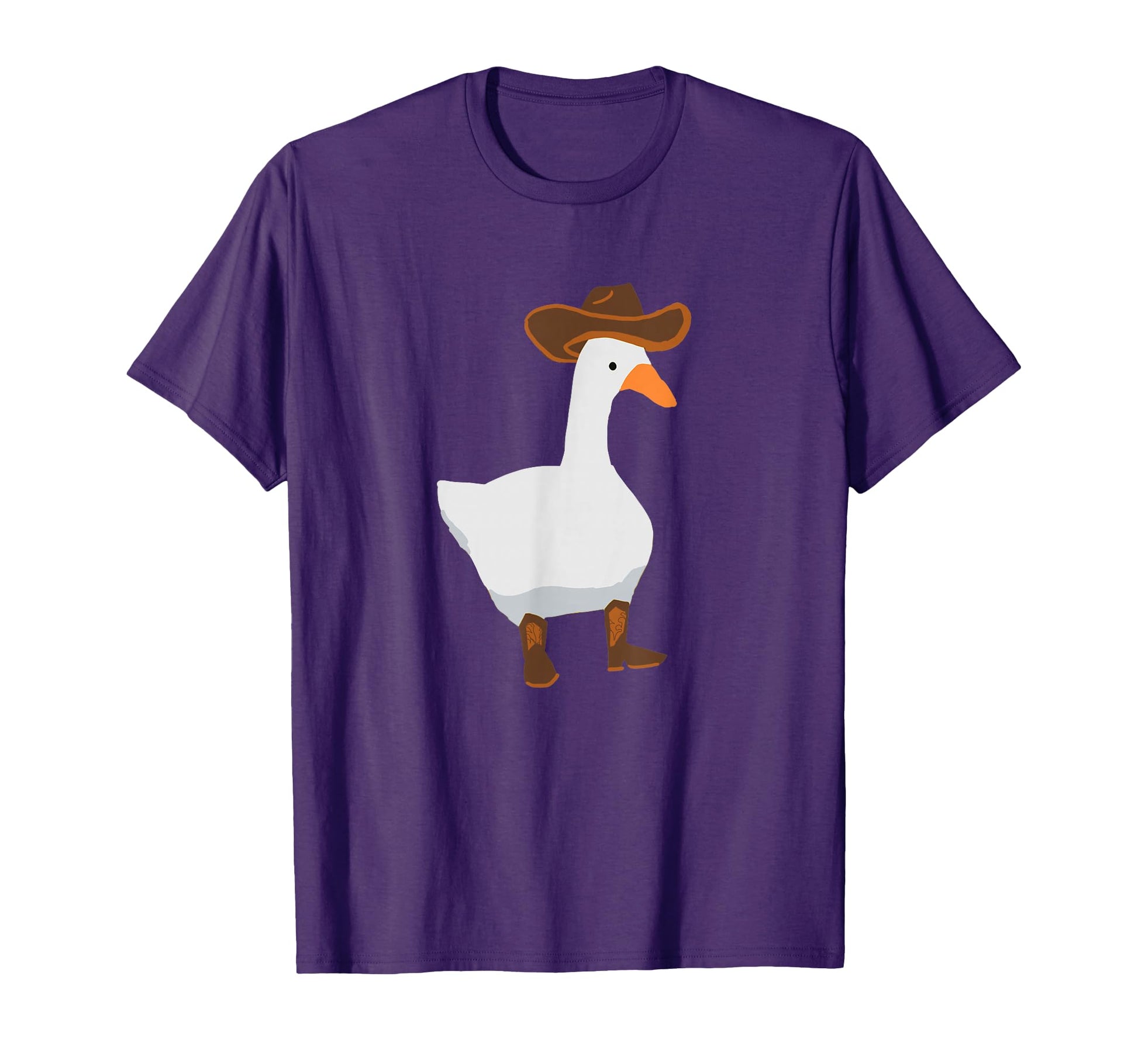 Duck Cowboy Hat Goose Boots More Here Hoodie - Unique Graphic Men Women - T-Shirt, Sweatshirt, Hoodie
