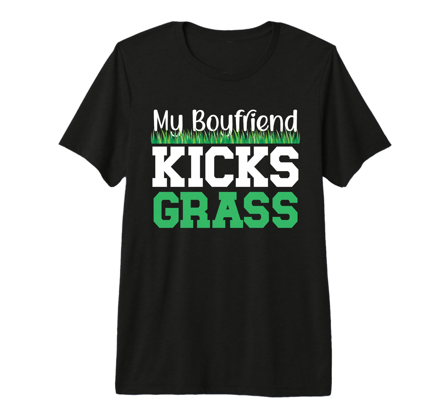My Boyfriend Soccer Girlfriend Soccer T-Shirt - Graphic Print for Adults - T-Shirt, Sweatshirt, Hoodie