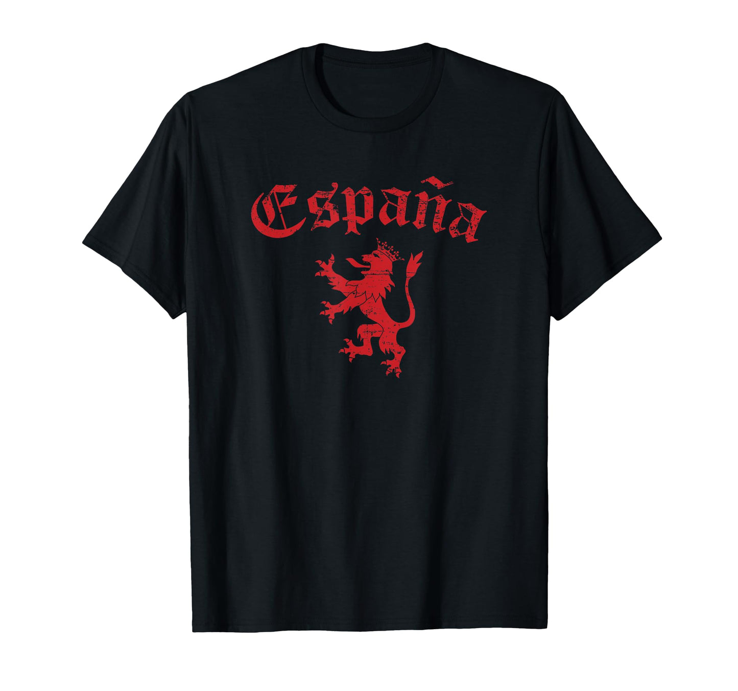 Espana Spain Lion Symbol Spanish T-Shirt - Fun Novelty Design Unisex - T-Shirt, Sweatshirt, Hoodie