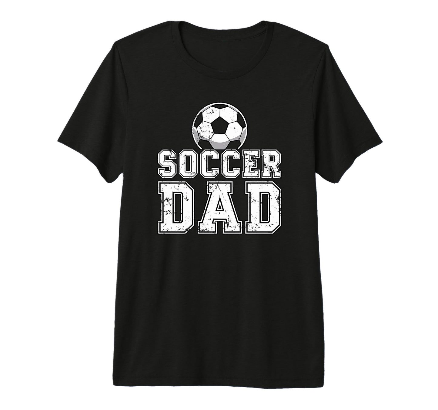 Mens Soccer Dad Tri Blend T-Shirt - Novelty Apparel for Adults - T-Shirt, Sweatshirt, Hoodie