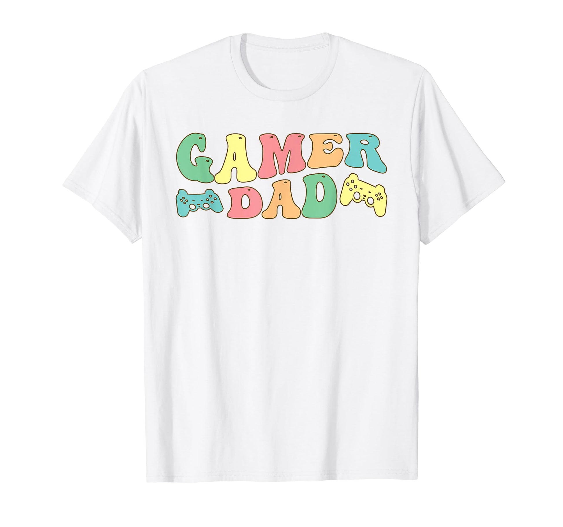 Gamer Dad Dad Gaming T-Shirt - Minimalist Print for Adults - T-Shirt, Sweatshirt, Hoodie