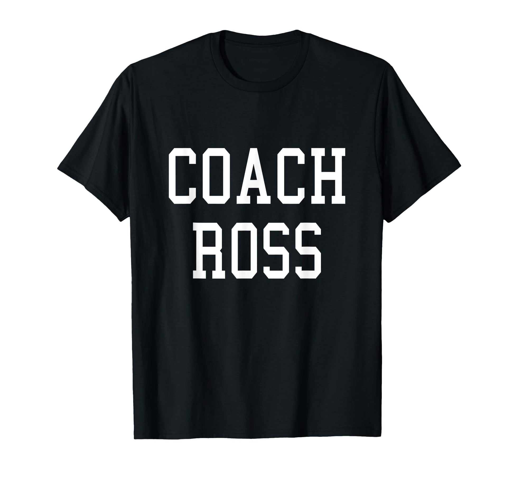 Coach Ross Custom Football Soccer T-Shirt - Unique Graphic Men Women - T-Shirt, Sweatshirt, Hoodie