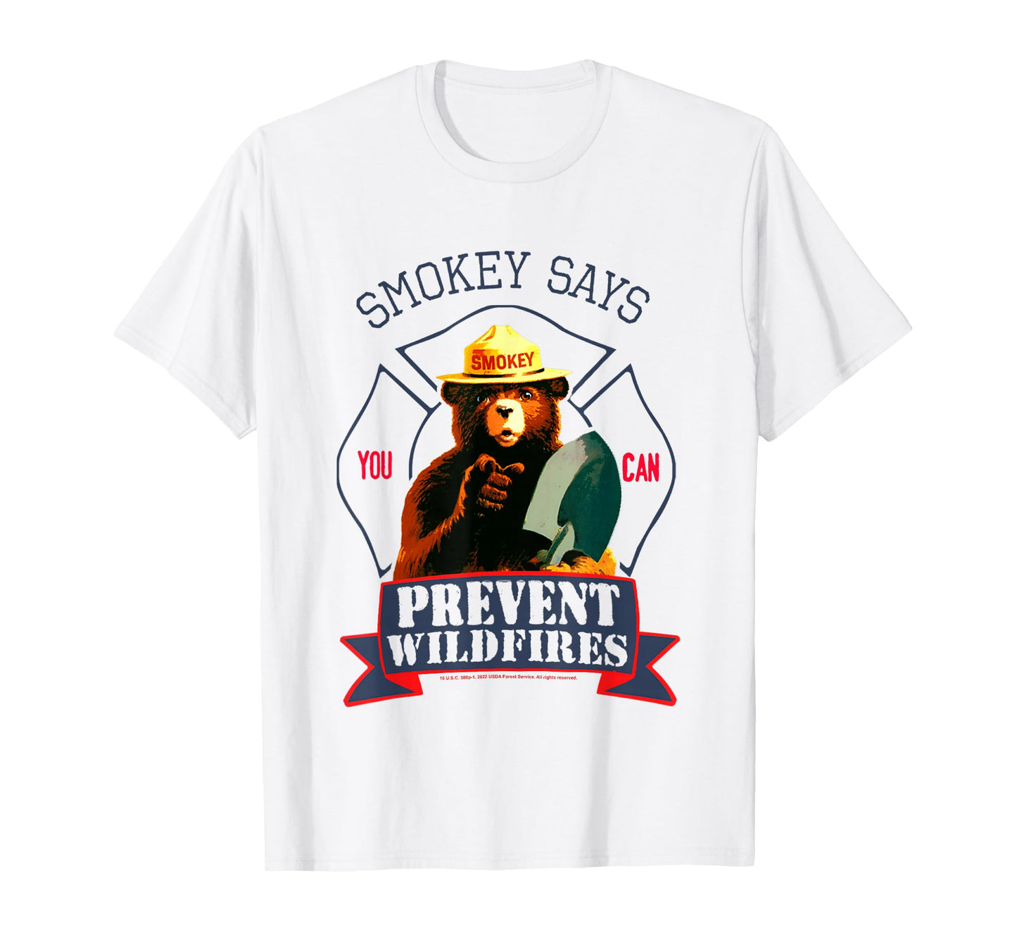 Smokey Bear You Can Prevent Forest T-Shirt - Fun Novelty Design Men Women - T-Shirt, Sweatshirt, Hoodie