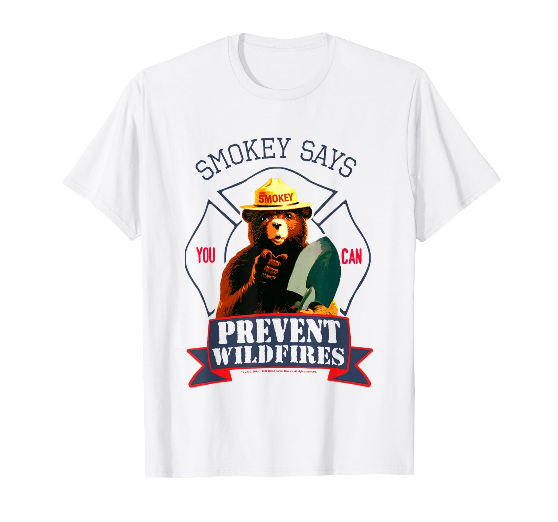 Smokey Bear You Can Prevent Forest T-Shirt - Fun Novelty Design Men Women - T-Shirt, Sweatshirt, Hoodie