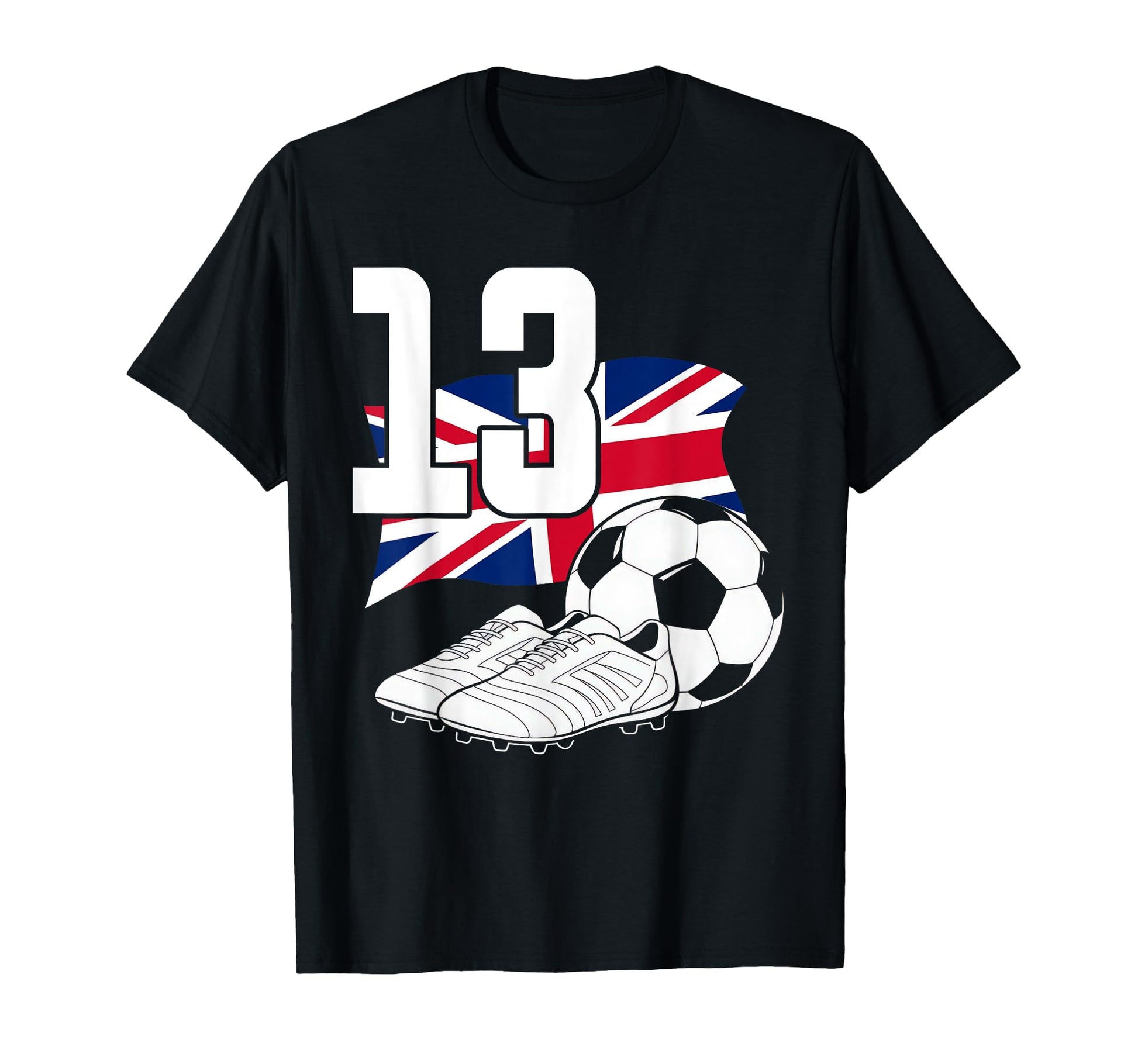 13 Soccer Birthday Gift Soccer Fan T-Shirt - Fun Novelty Design Unisex - T-Shirt, Sweatshirt, Hoodie