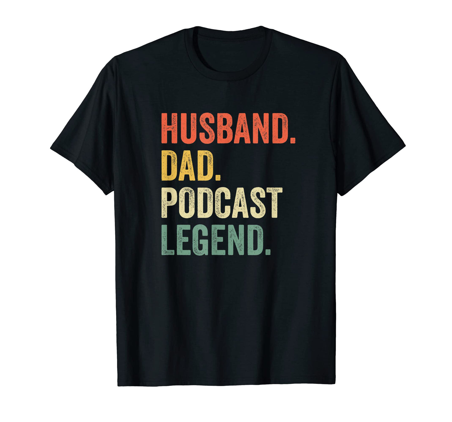 Mens Funny Podcaster Husband Dad T-Shirt - Fun Novelty Design for Adults - T-Shirt, Sweatshirt, Hoodie