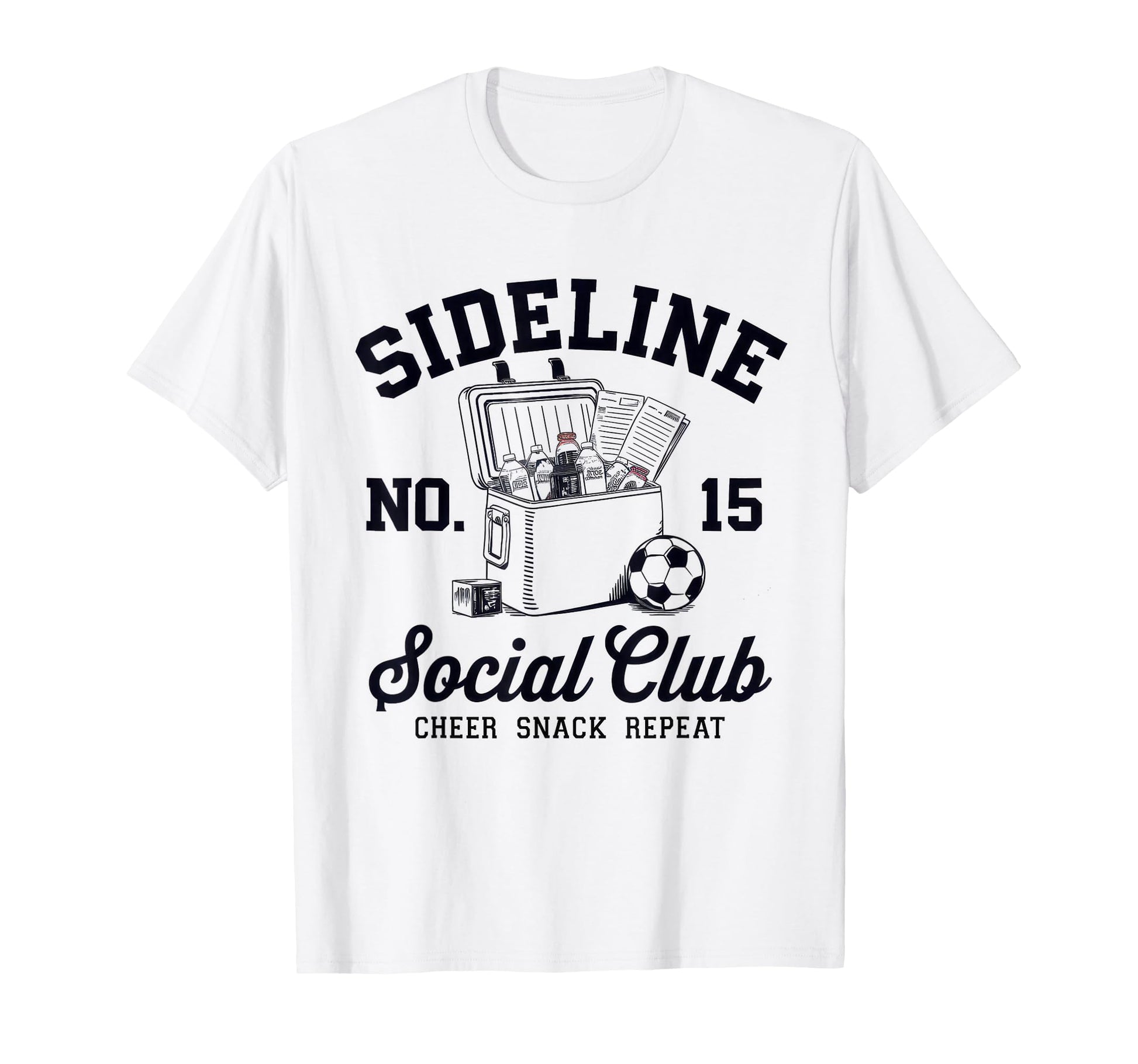 Sideline Social Club Soccer Mom T-Shirt - Casual Everyday Wear for Adults - T-Shirt, Sweatshirt, Hoodie