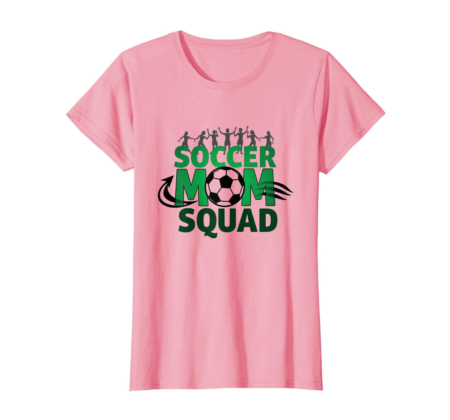 Soccer Moms Squad Team Spirit Soccer T-Shirt - Trendy Graphic for Adults - T-Shirt, Sweatshirt, Hoodie