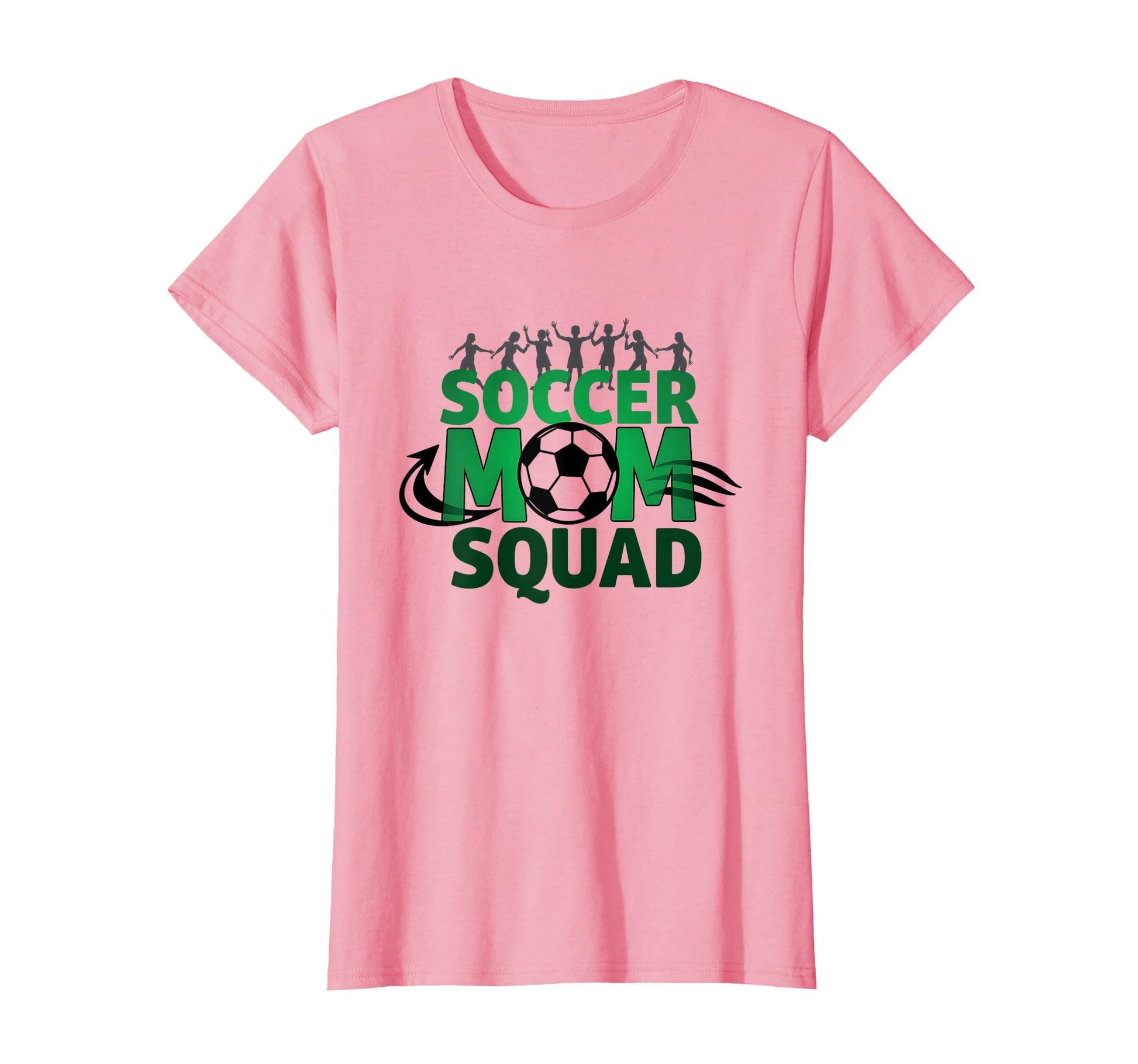 Soccer Moms Squad Team Spirit Soccer T-Shirt - Trendy Graphic for Adults - T-Shirt, Sweatshirt, Hoodie