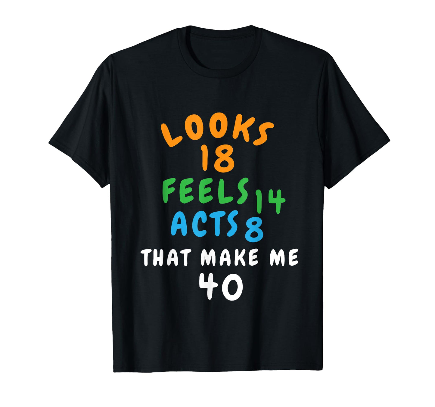 Funny 40 Years Old Jokes Mom And Dad T-Shirt - Trendy Graphic Men Women - T-Shirt, Sweatshirt, Hoodie