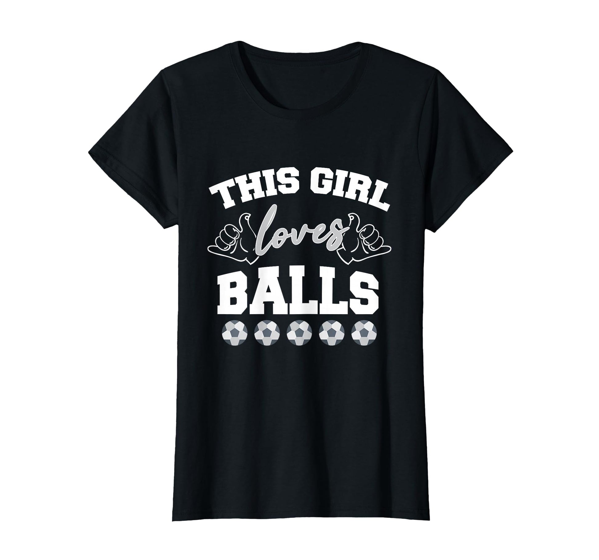 This Loves Balls Humorous Funny Soccer T-Shirt - Aesthetic Graphic Unisex - T-Shirt, Sweatshirt, Hoodie