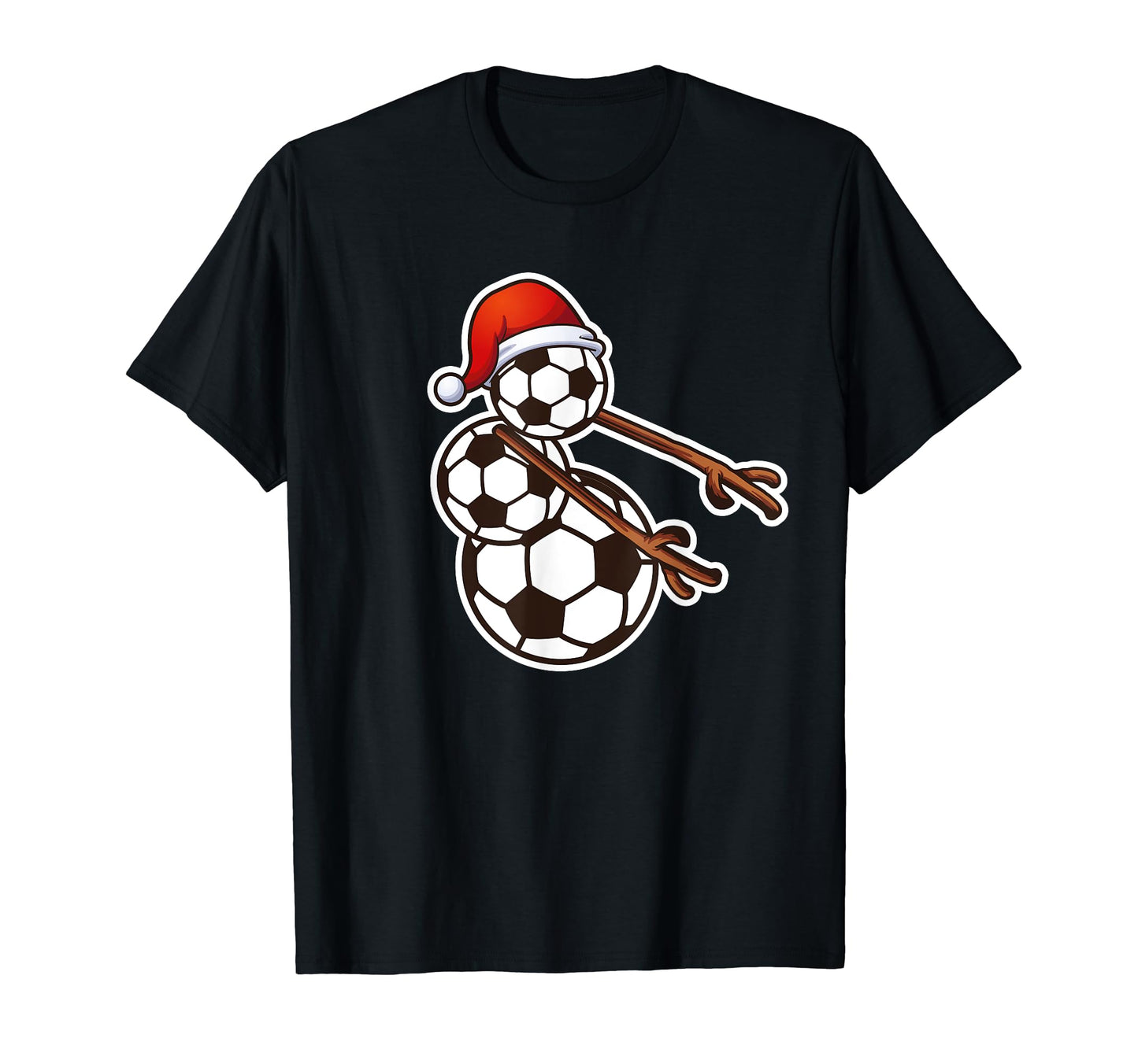 Snowman Floss Soccer Pajama T-Shirt - Fun Novelty Design Unisex - T-Shirt, Sweatshirt, Hoodie