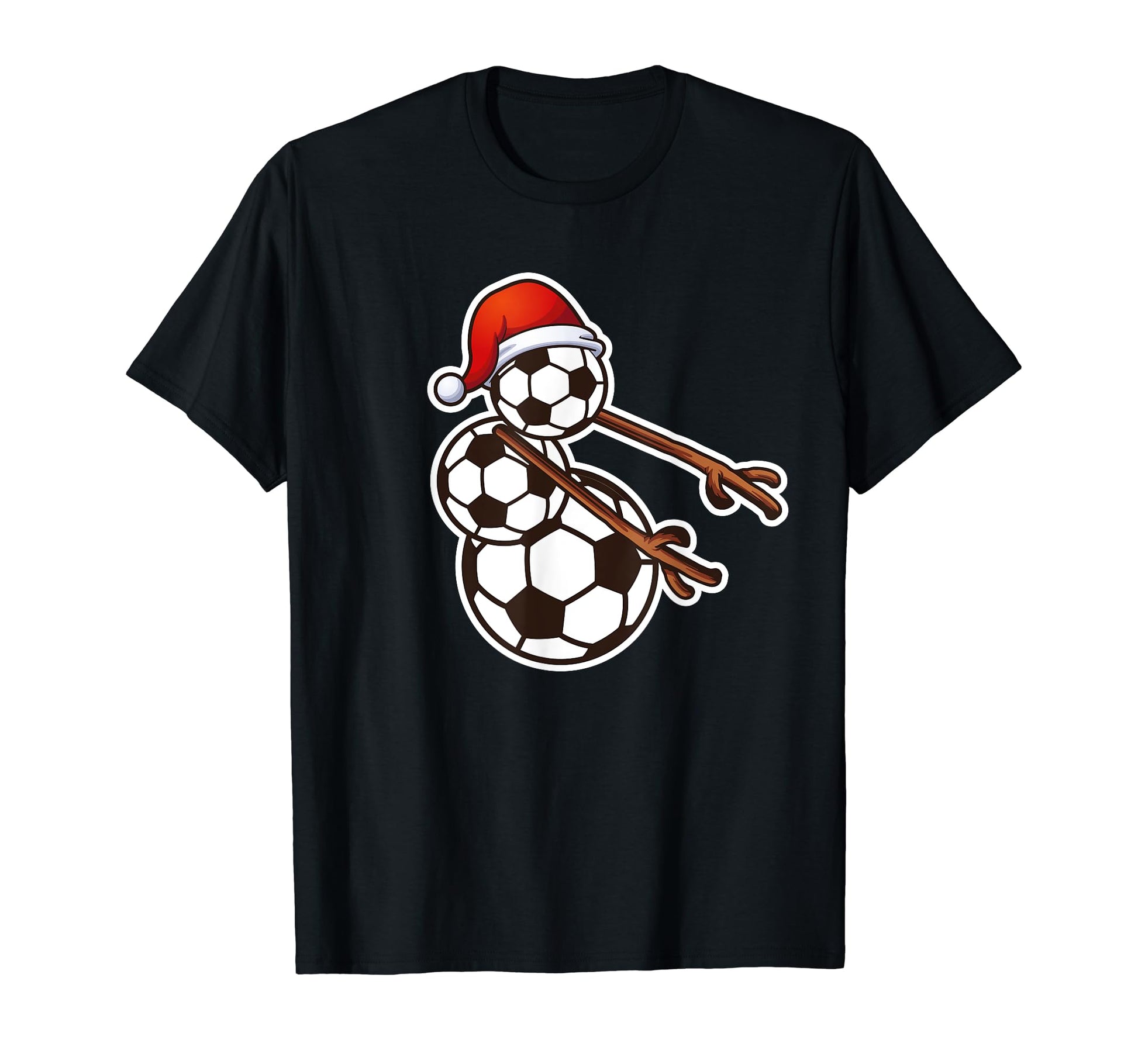 Snowman Floss Soccer Pajama T-Shirt - Fun Novelty Design Unisex - T-Shirt, Sweatshirt, Hoodie