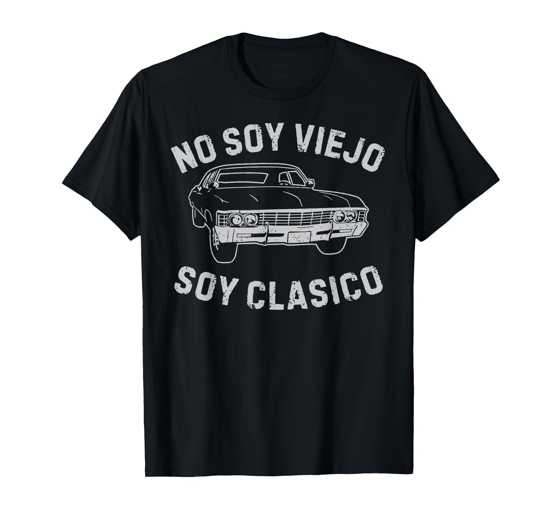 No Soy Viejo Soy Clasico Car Car Fathers T-Shirt - Unique Graphic Unisex - T-Shirt, Sweatshirt, Hoodie