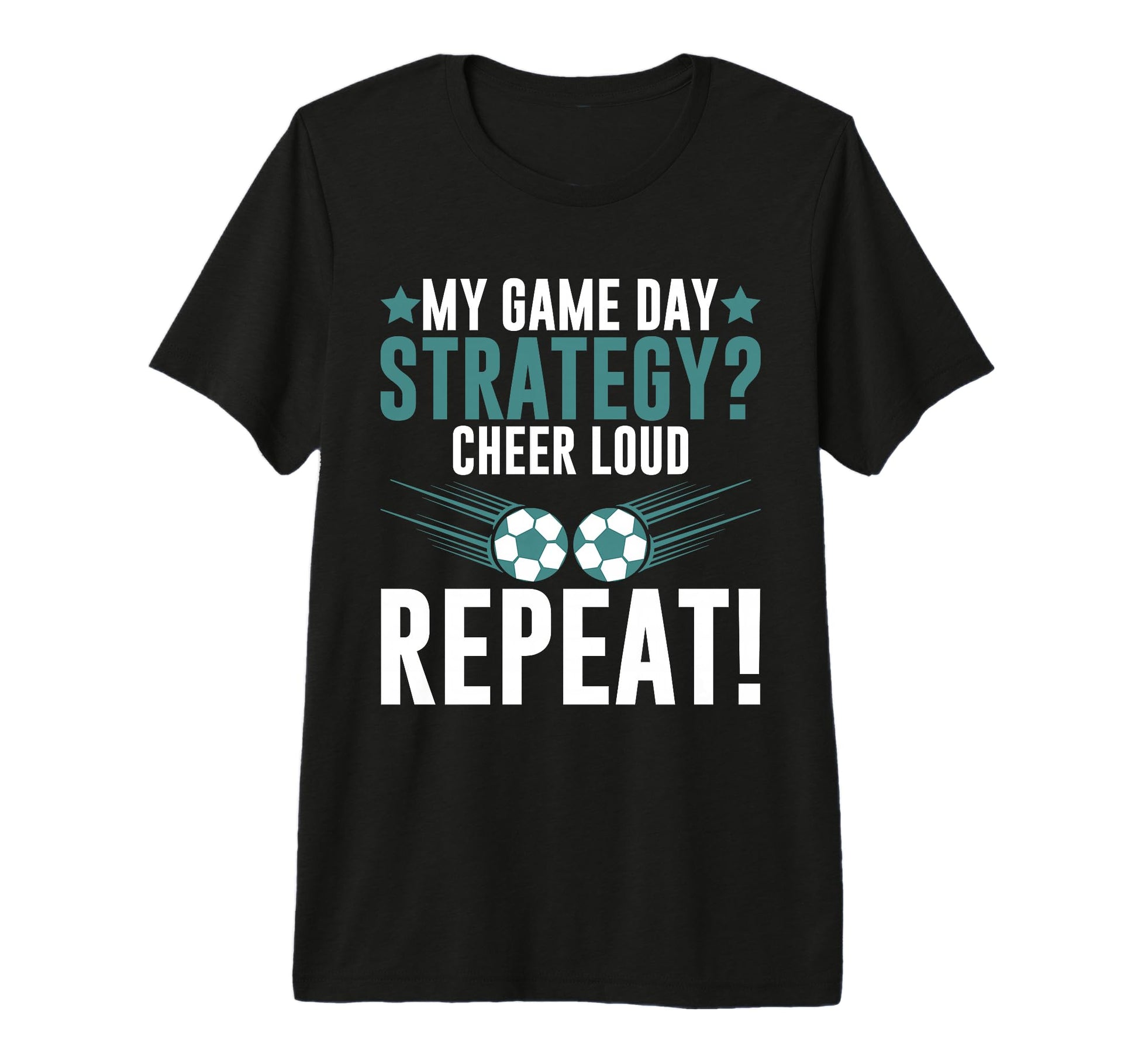 My Game Day Strategy Cheer Loud T-Shirt - Aesthetic Graphic Men Women - T-Shirt, Sweatshirt, Hoodie