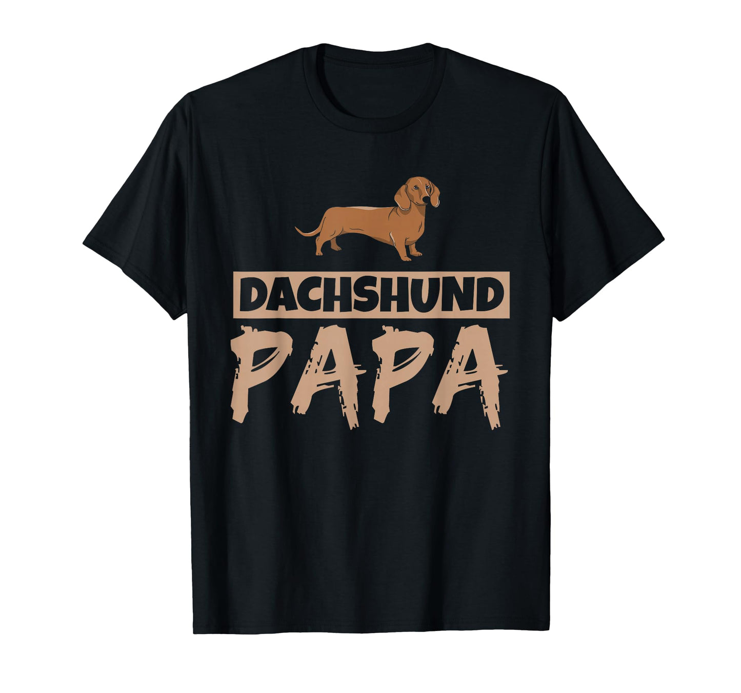 Dachshund Papa Dog Wiener Owner Puppy T-Shirt - Trendy Graphic Men Women - T-Shirt, Sweatshirt, Hoodie