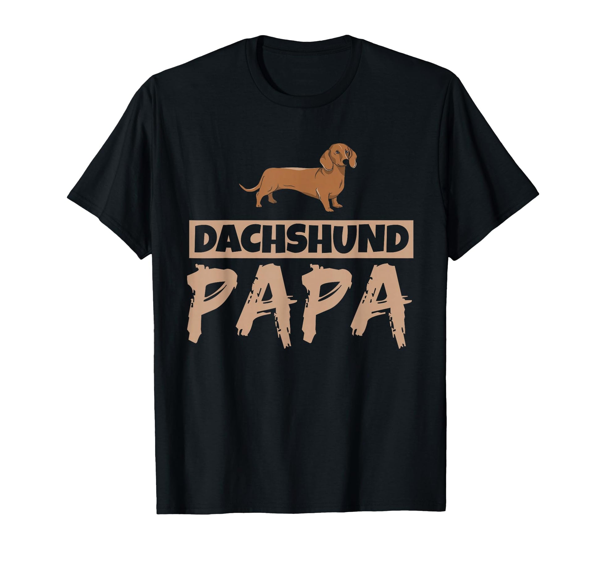 Dachshund Papa Dog Wiener Owner Puppy T-Shirt - Trendy Graphic Men Women - T-Shirt, Sweatshirt, Hoodie