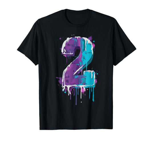 Baseball 2 Number T-Shirt - Casual Everyday Wear Men Women - T-Shirt, Sweatshirt, Hoodie