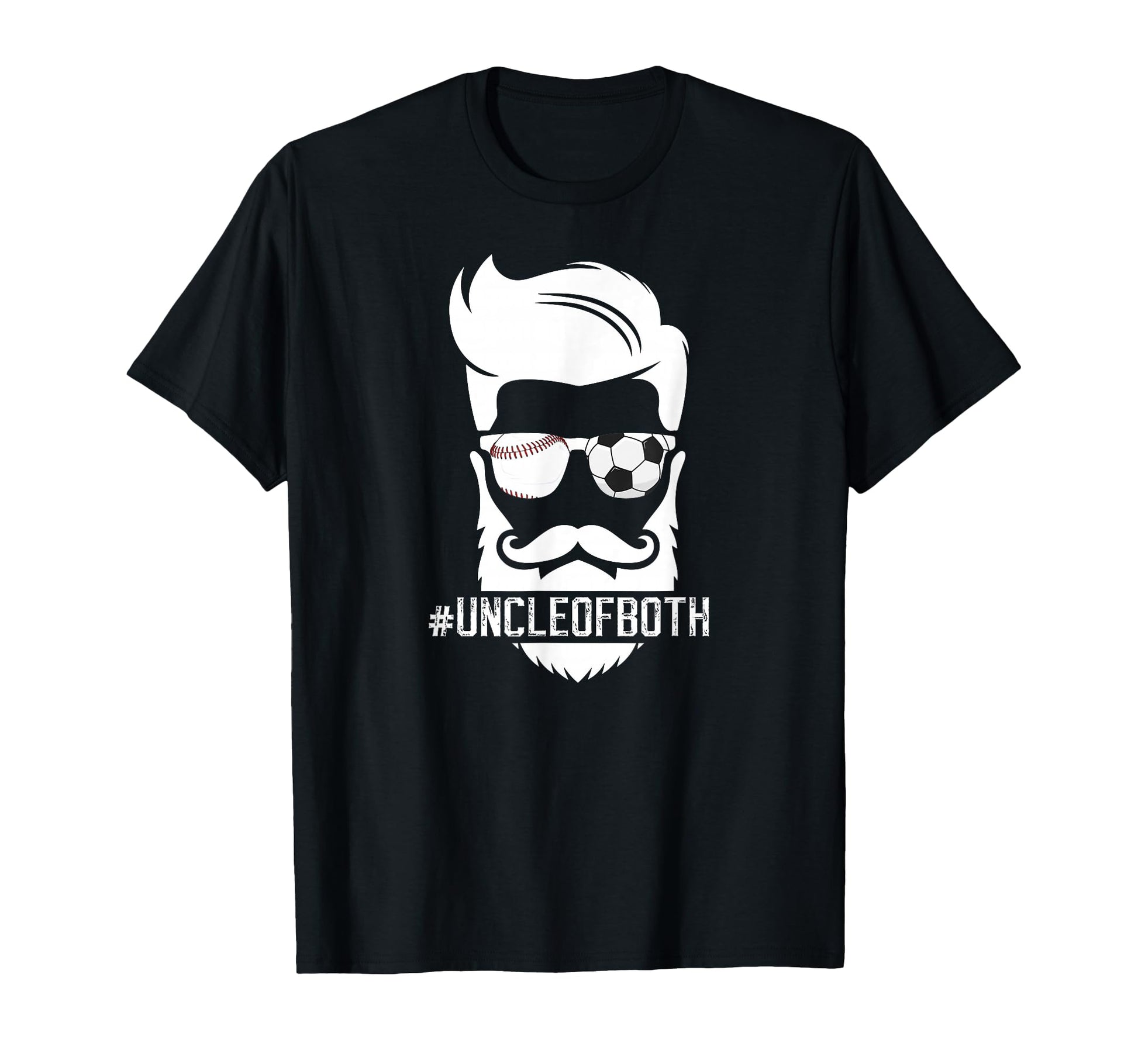 Uncle Both Baseball Soccer Uncle Ballers T-Shirt - Unique Graphic Unisex - T-Shirt, Sweatshirt, Hoodie