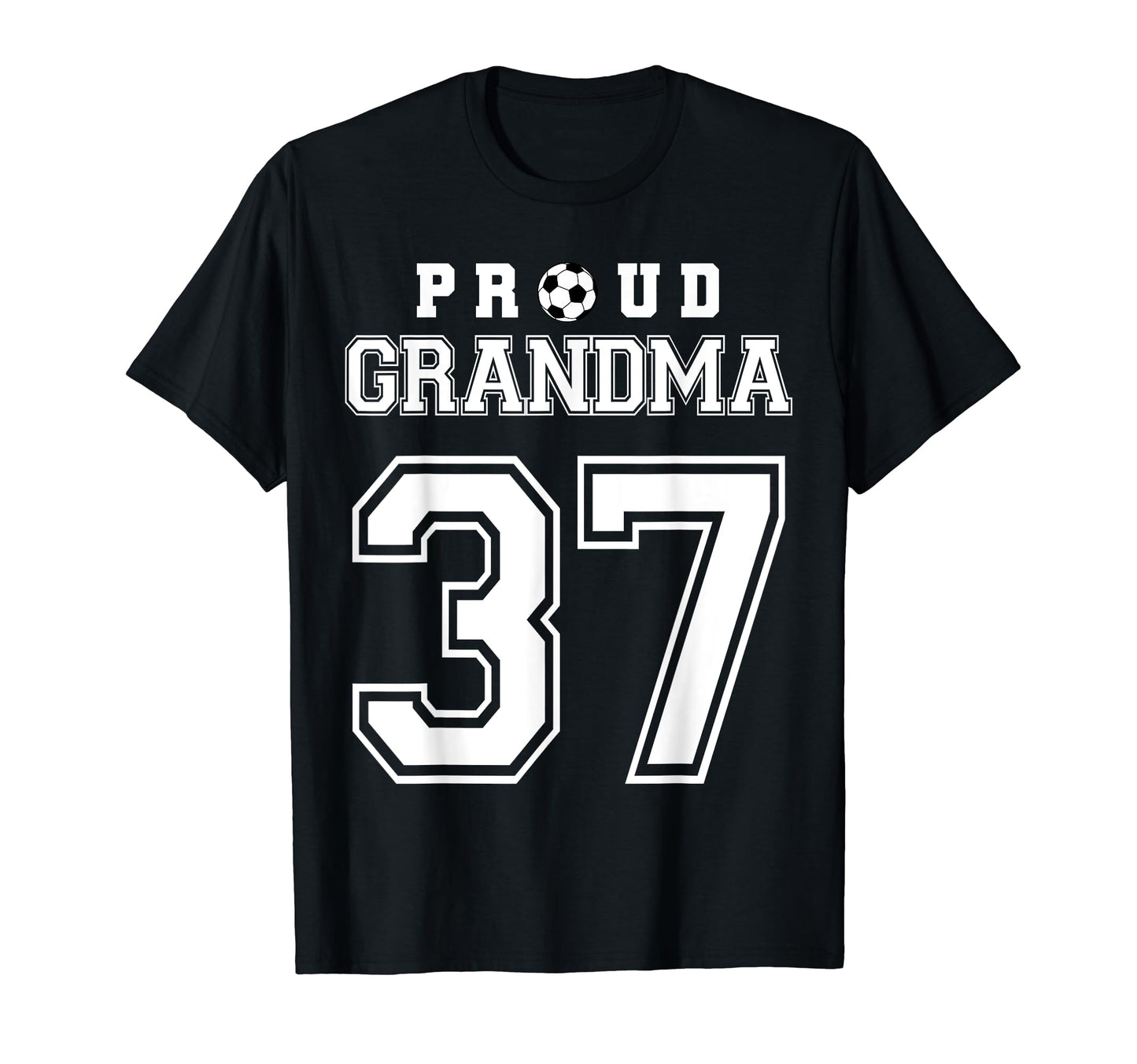 Number 37 Custom Proud Soccer Futbol T-Shirt - Unique Graphic Unisex - T-Shirt, Sweatshirt, Hoodie
