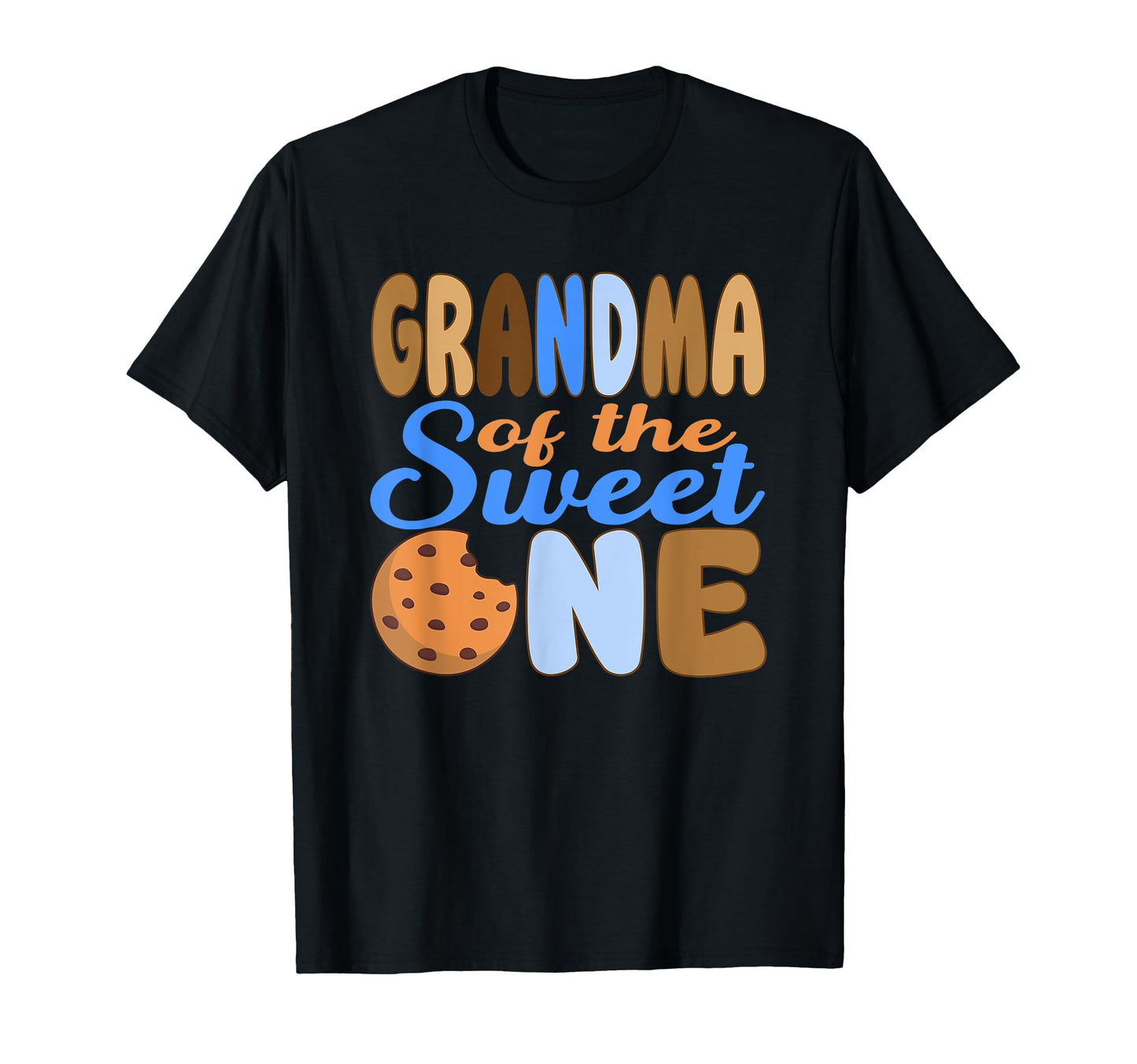 Grandma Sweet One 1St Birthday Cookie T-Shirt - Unique Graphic for Adults - T-Shirt, Sweatshirt, Hoodie