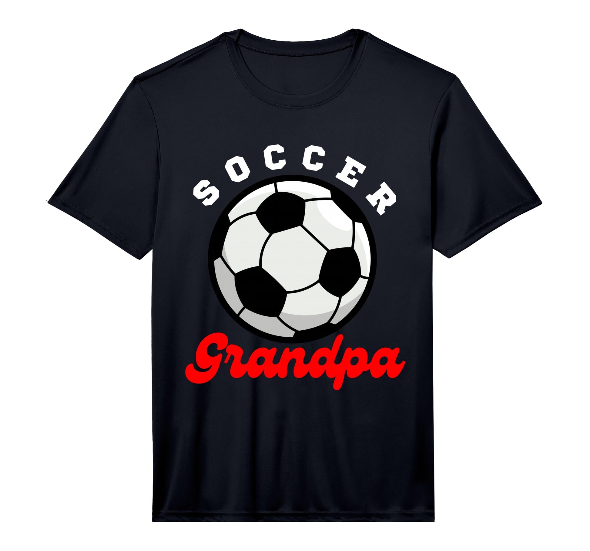 Funny Grandpa Proud Soccer Lover Papa T-Shirt - Custom Art Print Men Women - T-Shirt, Sweatshirt, Hoodie
