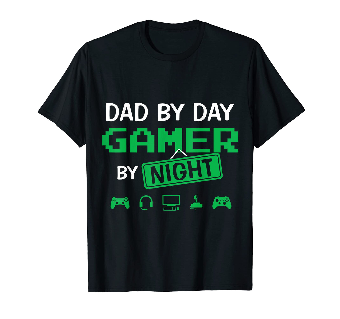 Dad Day Gamer Night Fathers Day Gamer T-Shirt - Trendy Graphic Men Women - T-Shirt, Sweatshirt, Hoodie