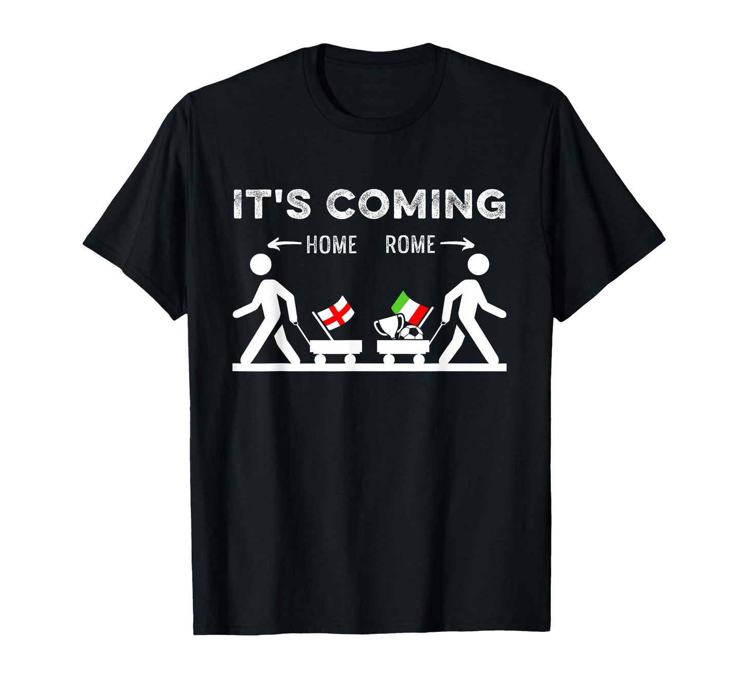 Its Coming Rome Home Football Italia T-Shirt - Custom Art Print for Adults - T-Shirt, Sweatshirt, Hoodie