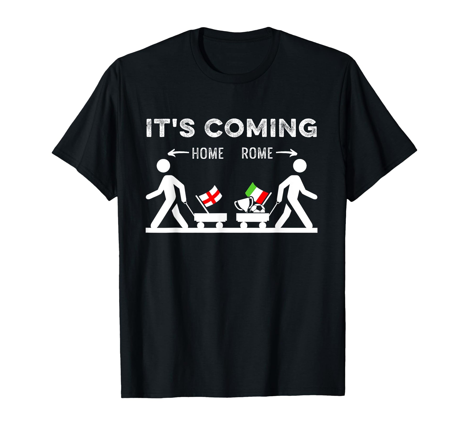 Its Coming Rome Home Football Italia T-Shirt - Custom Art Print for Adults - T-Shirt, Sweatshirt, Hoodie