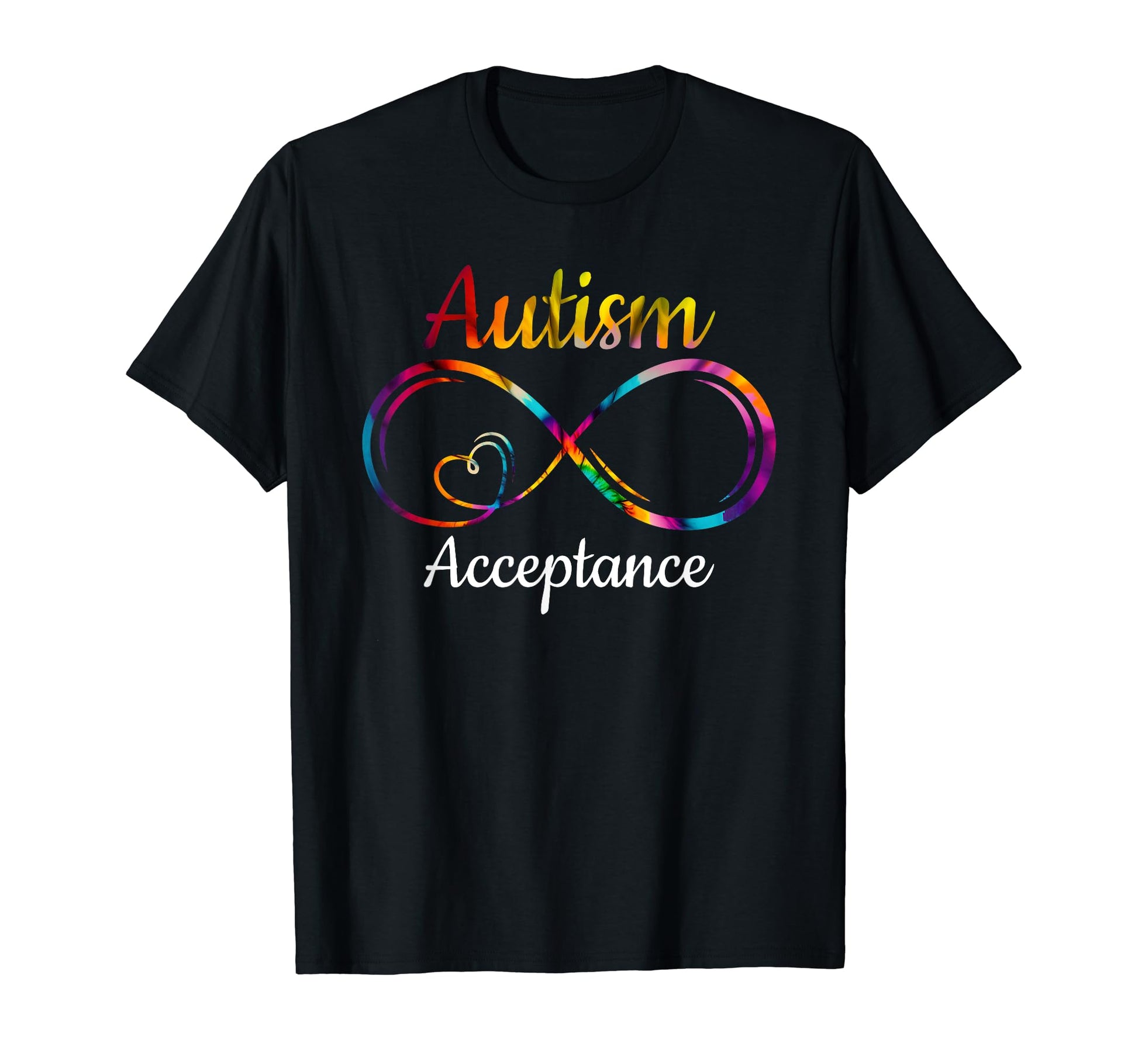 Infinity Autism Tie Dye Autism T-Shirt - Novelty Apparel Men Women - T-Shirt, Sweatshirt, Hoodie