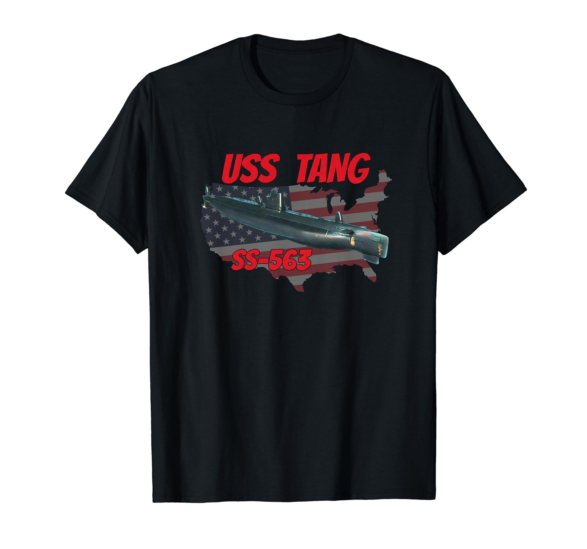 Uss Tang Ss 563 Submarine Veterans Day T-Shirt - Trendy Graphic Unisex - T-Shirt, Sweatshirt, Hoodie