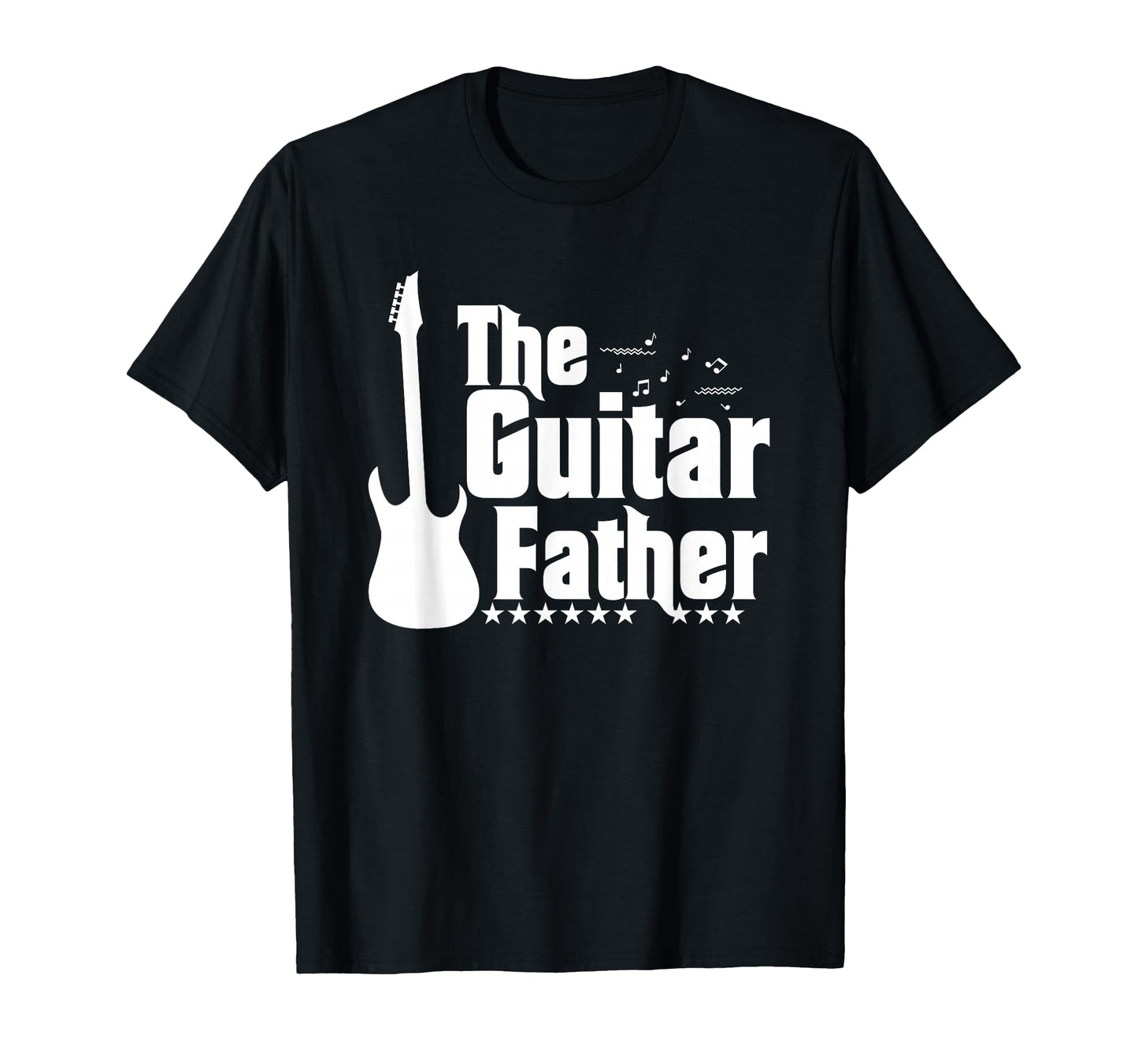 Guitar Father Happy Fathers Day T-Shirt - Custom Art Print for Adults - T-Shirt, Sweatshirt, Hoodie