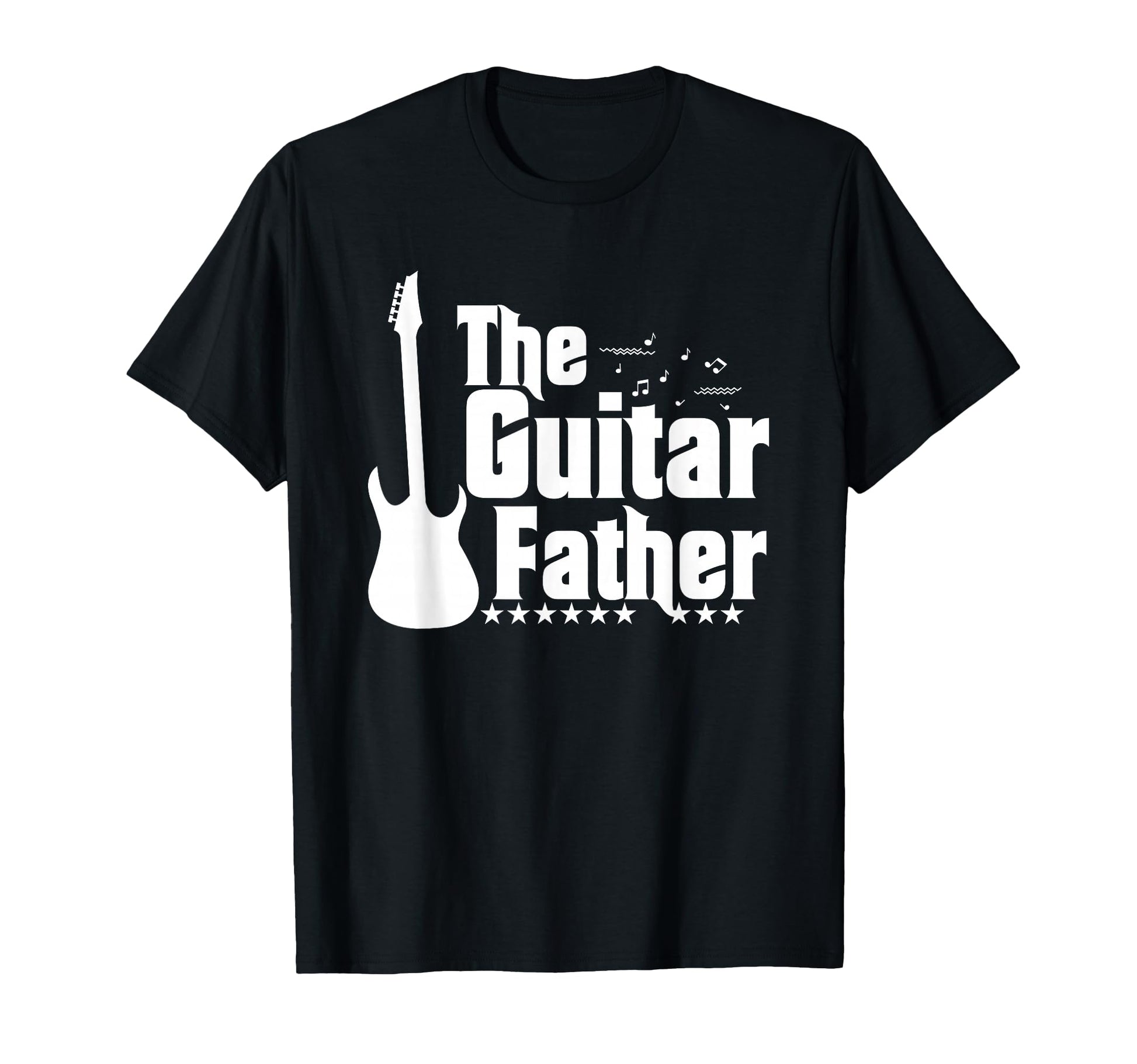 Guitar Father Happy Fathers Day T-Shirt - Custom Art Print for Adults - T-Shirt, Sweatshirt, Hoodie