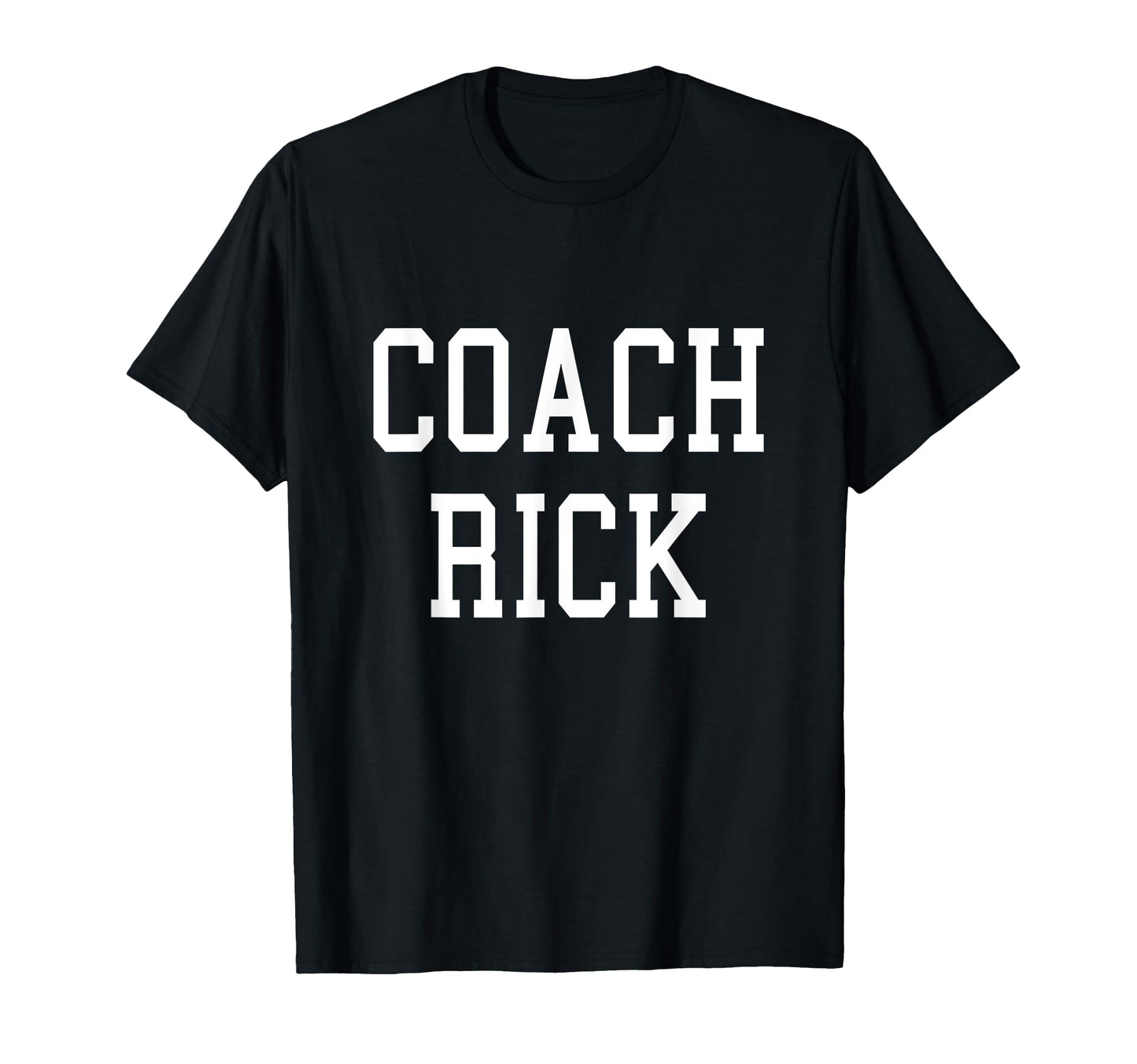 Coach Rick Custom Football Soccer T-Shirt - Aesthetic Graphic Unisex - T-Shirt, Sweatshirt, Hoodie