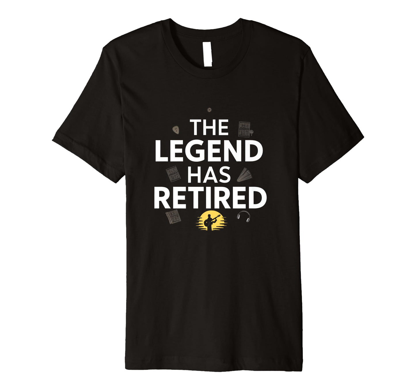 Musician Retirement Dad Grandpas Uncle T-Shirt - Trendy Graphic Men Women - T-Shirt, Sweatshirt, Hoodie