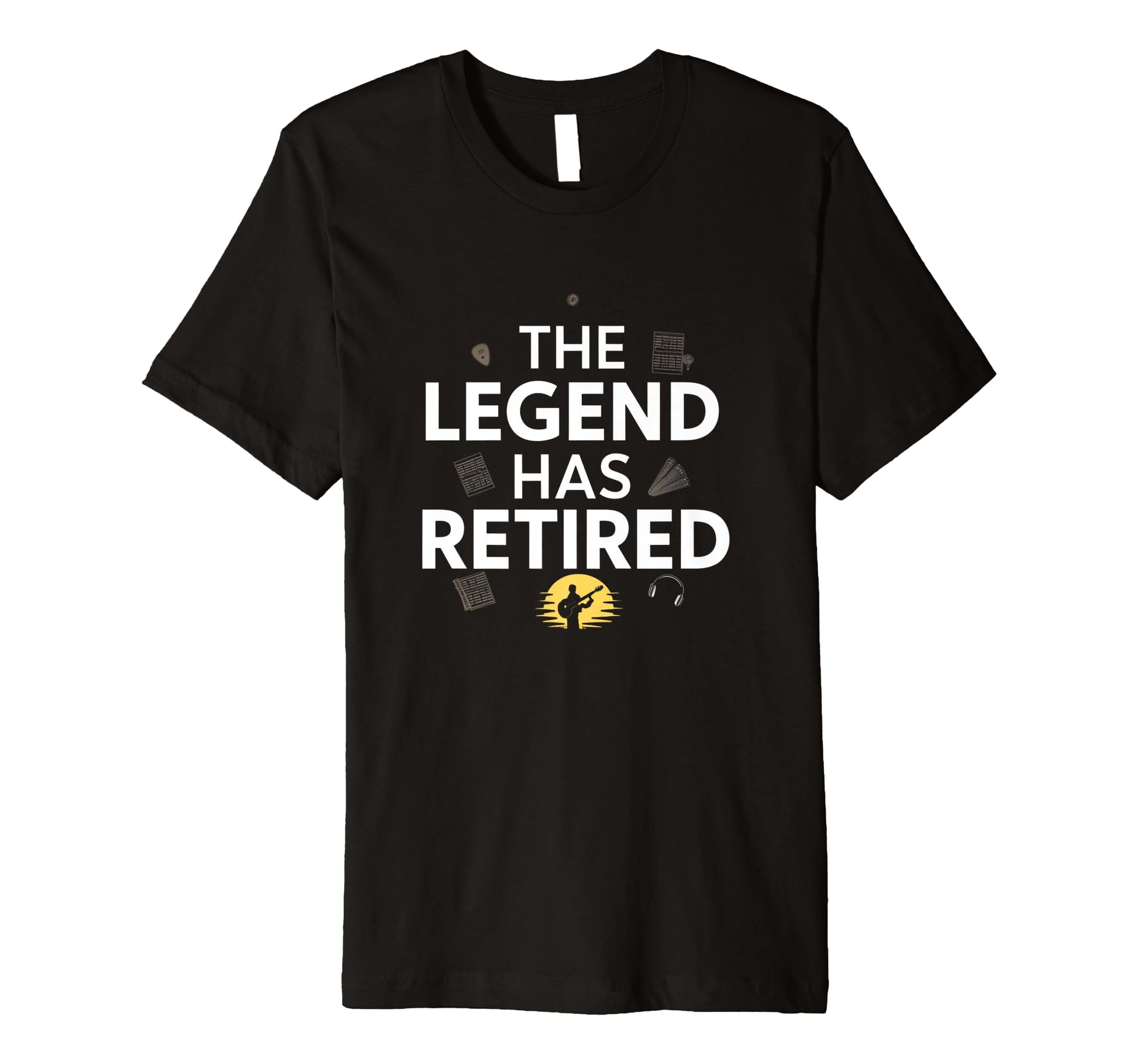 Musician Retirement Dad Grandpas Uncle T-Shirt - Trendy Graphic Men Women - T-Shirt, Sweatshirt, Hoodie