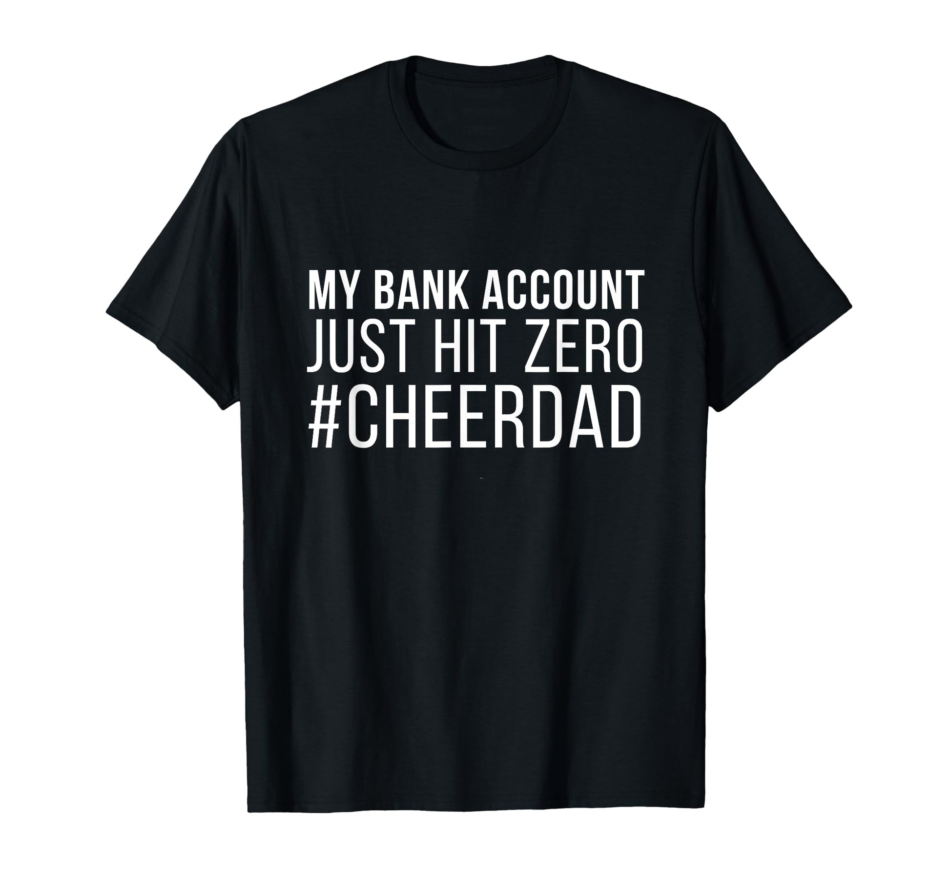 Funny My Bank Account Just Hit Zero T-Shirt - Unique Graphic for Adults - T-Shirt, Sweatshirt, Hoodie