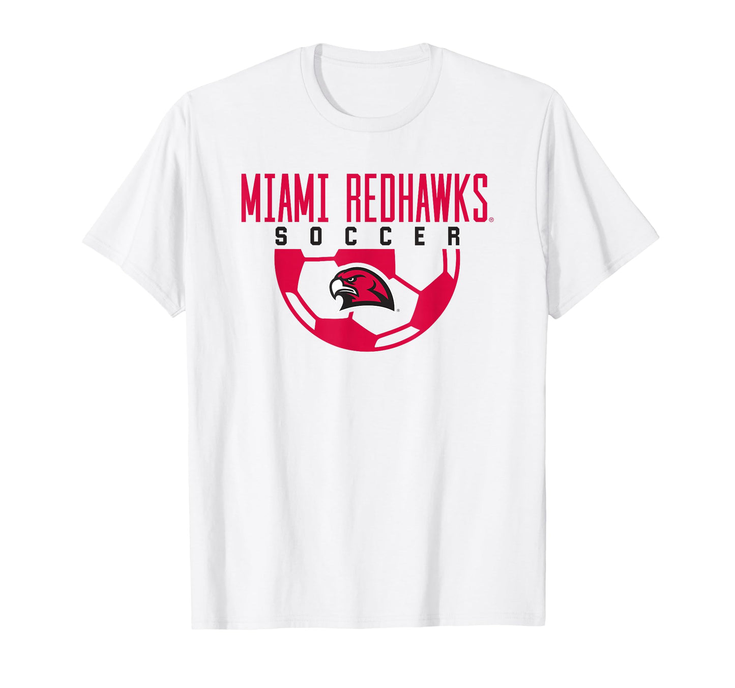 Miami University Ohio Redhawks Soccer T-Shirt - Unique Graphic Men Women - T-Shirt, Sweatshirt, Hoodie