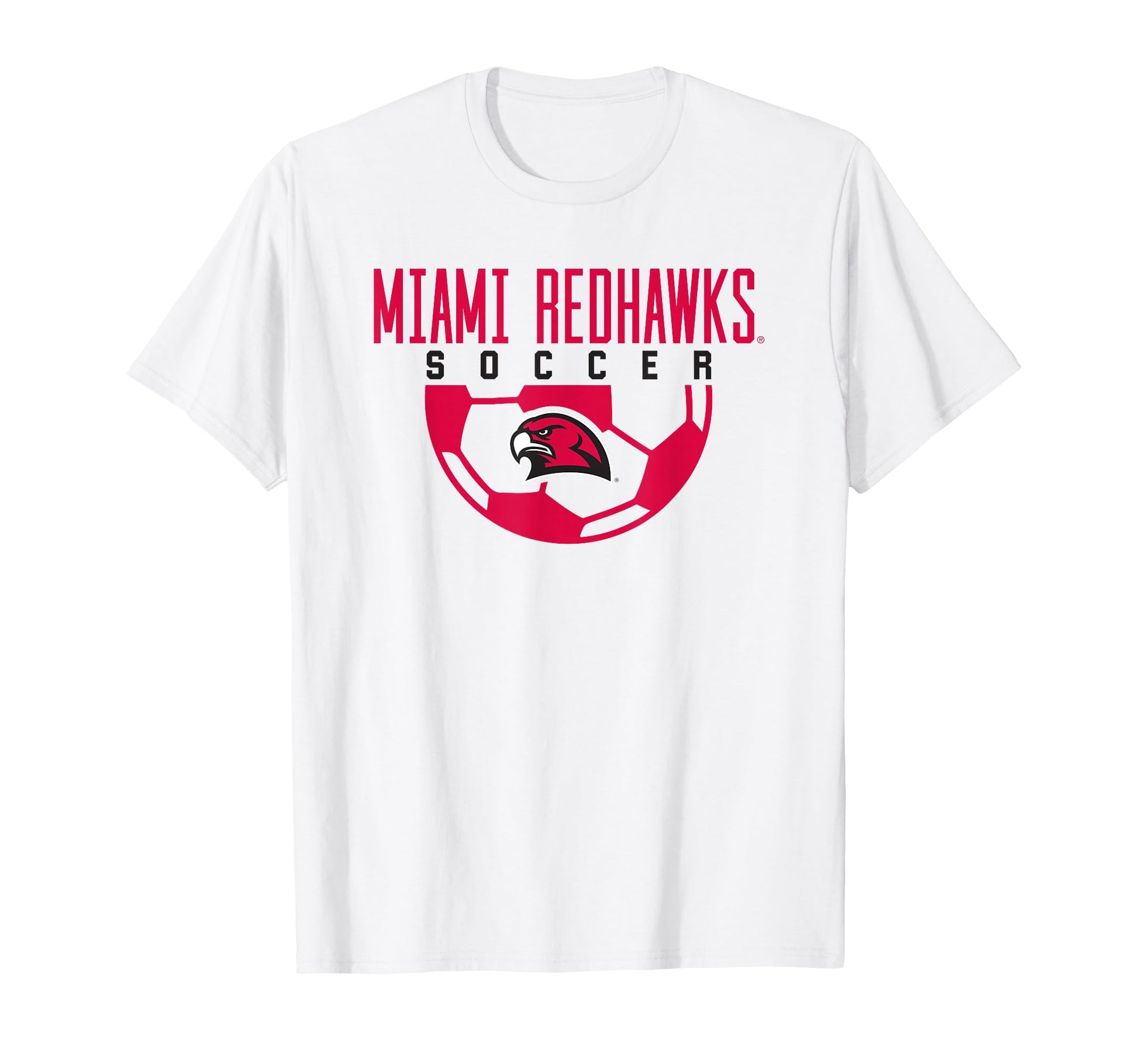 Miami University Ohio Redhawks Soccer T-Shirt - Unique Graphic Men Women - T-Shirt, Sweatshirt, Hoodie