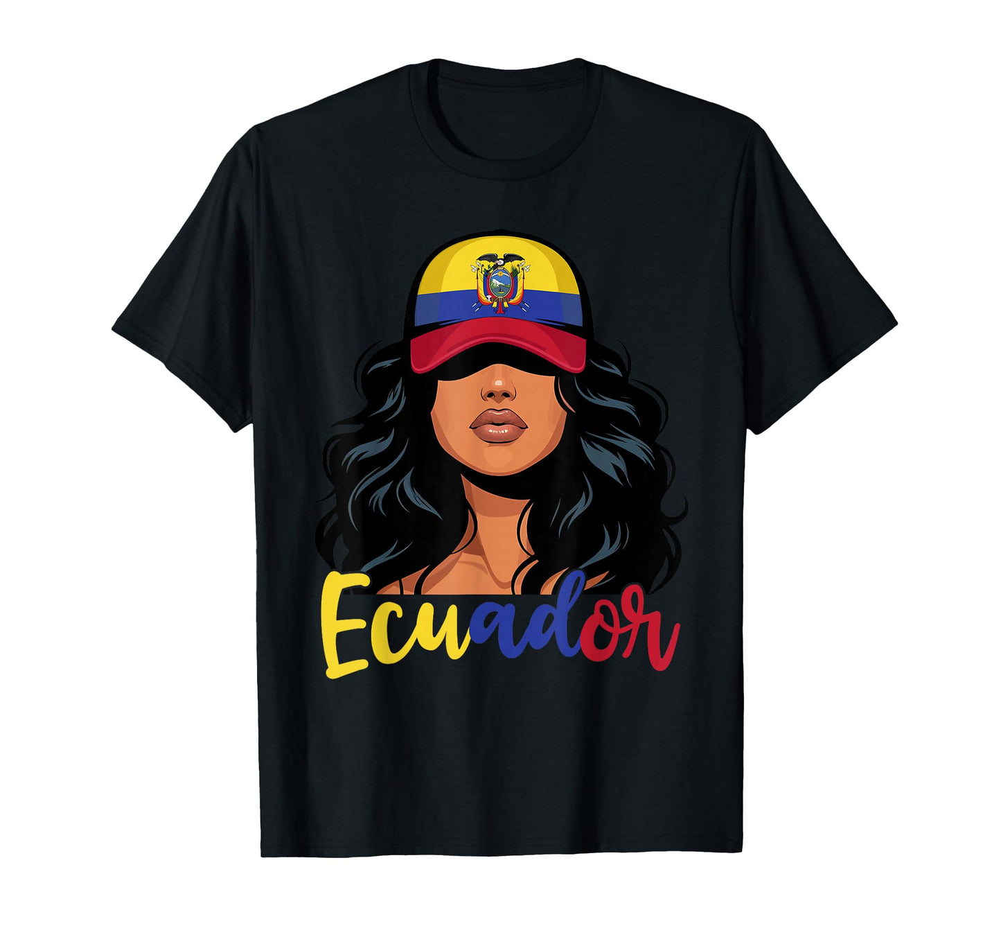 Ecuadorian Ecuador Flag Proud T-Shirt - Fun Novelty Design for Adults - T-Shirt, Sweatshirt, Hoodie