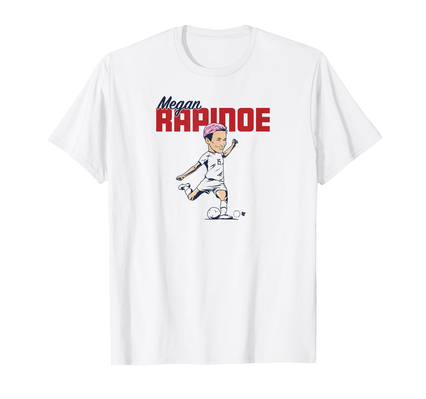 Megan Rapinoe Caricature Uswnt Players T-Shirt - Unique Graphic Unisex - T-Shirt, Sweatshirt, Hoodie